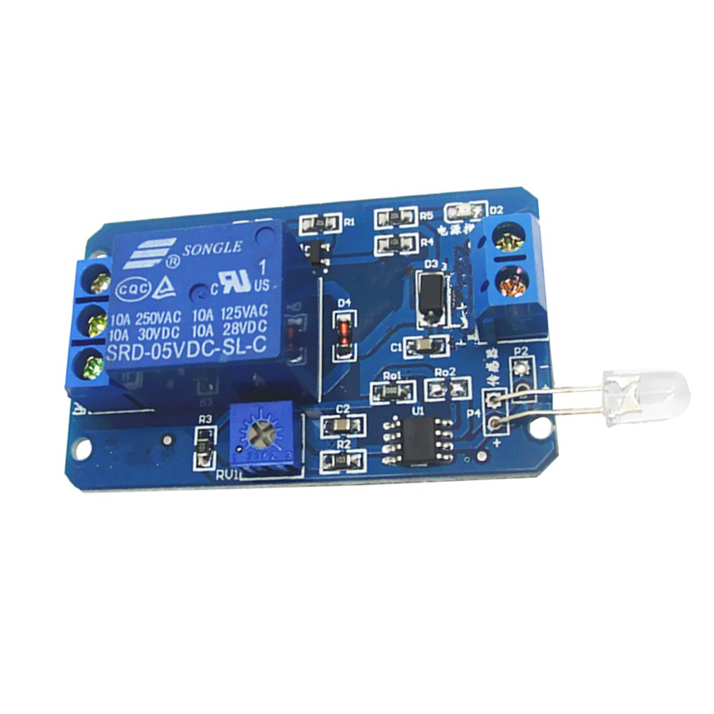 12V Light Control Switch Photoresistor Relay Module Light Detection ...