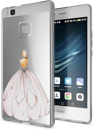 NALIA Funda Carcasa para Huawei P9 Lite, Protectora Movil TPU Silicona Ultra-Fina Gel Transparente/Cubierta Goma Bumper Cover Case Cristal Clear para Telefono P-9 Lite, Designs:Princess Pink Rosa NALIA Funda Carcasa para Huawei P9 Lite, Protectora Movil TPU Silicona Ultra-Fina Gel Transparente/Cubierta Goma Bumper Cover Case Cristal Clear para Telefono P-9 Lite, Designs:Princess Pink Rosa