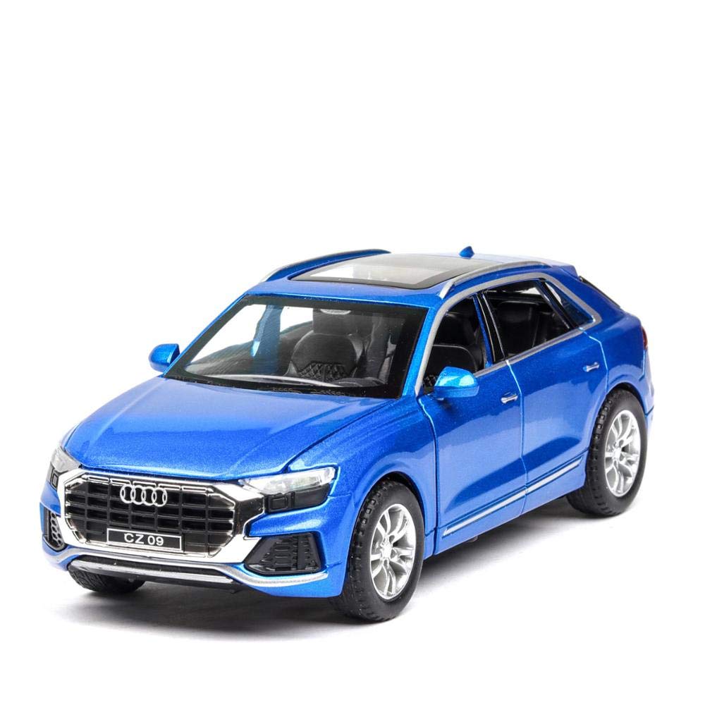 LENO A.U.D.I Q8 SUV Diecast Alloy Car Model | High Simulation | Scale 1:32 |colour Blue