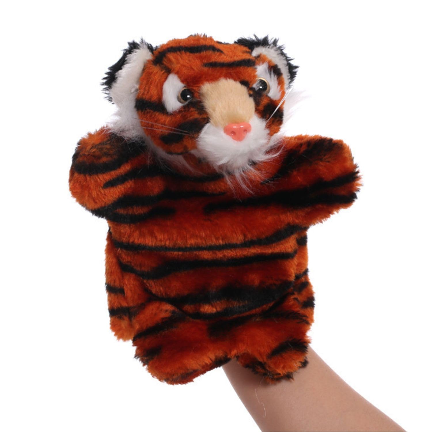 FunBlast Hand Puppets for Kids – Cute Animal Hand Puppet for Children, Hand Puppet Soft Toys, Hand Puppets for Storytelling, Fun Play Learning Toys for Kids (Tiger;Multicolor)-image-19
