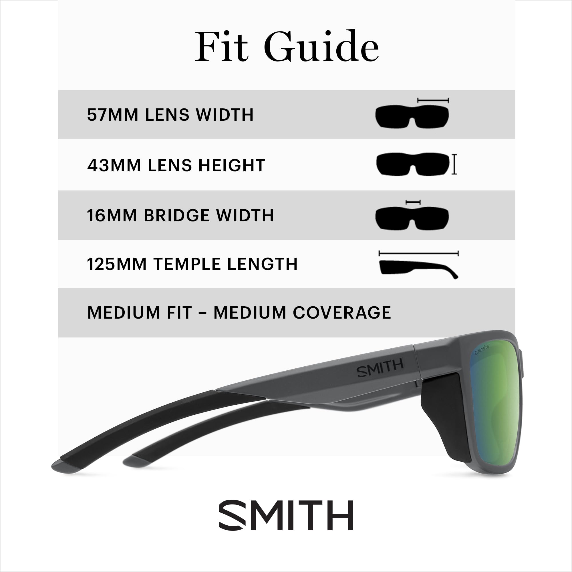 Longfin Gafas para Hombre