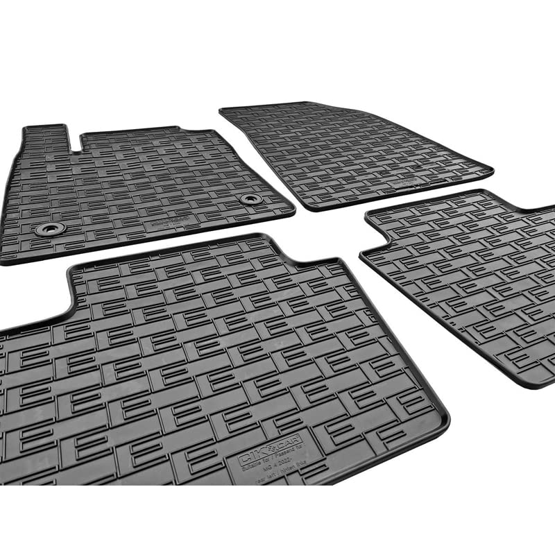 CIKCAR Set Tapis de Caoutchouc sur Mesure