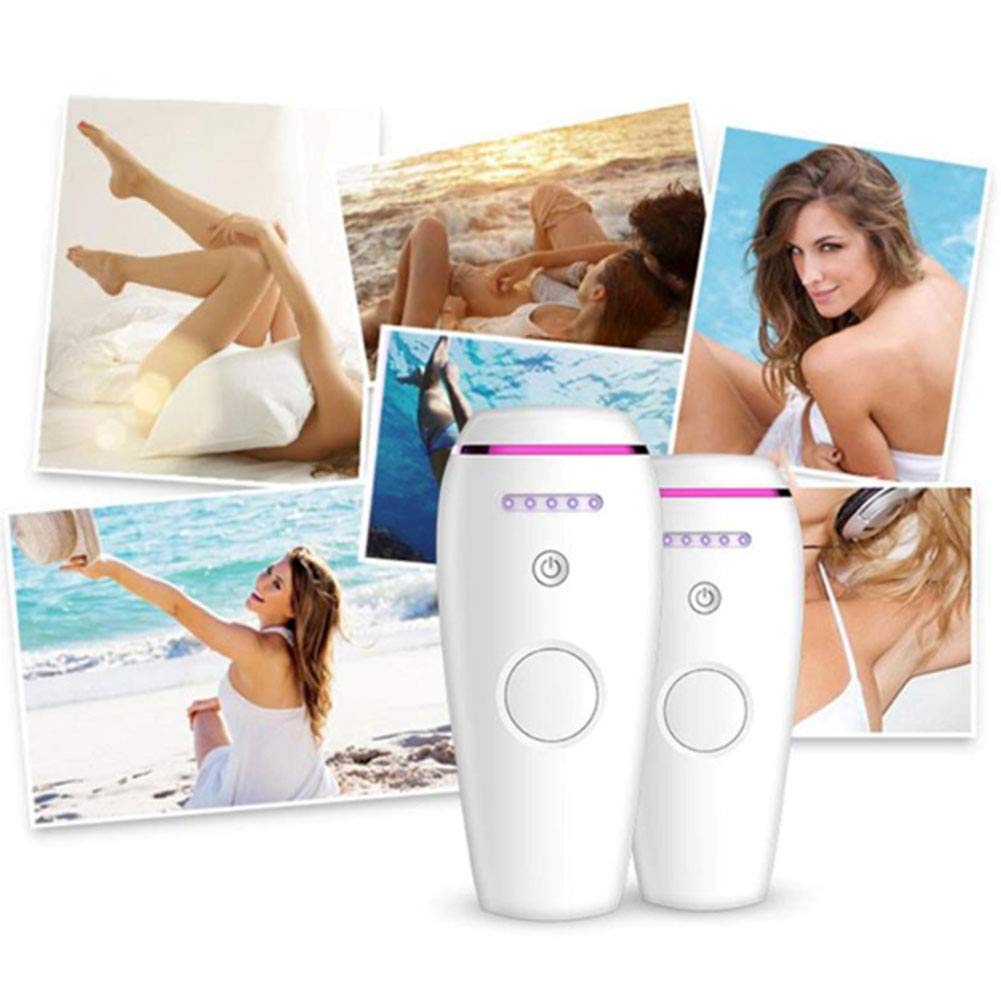 ELQ Appareil D'épilation IPL pour Femmes, Épilateur De Cheveux Indolore et Sûr pour Le Corps, Le Visage, Les Aisselles Et Ligne De Bikini