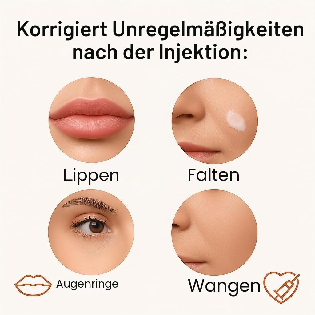 SoftFil Topilase – Hyaluronidase Gel zur Entfernung von Hyaluronsäure – Filler Entferner für Gesicht – Post-Injection Pflege – Korrektur nach ästhetischer Behandlung – Hautregeneration – 3 ml