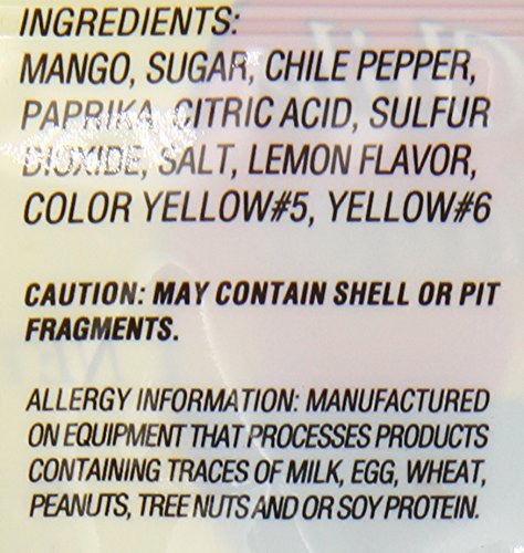 Island Snacks – Dried Chile Mango Fruit Slices – Value Size, 4 Ounces (Pack of 6) – Quality In Every Bite