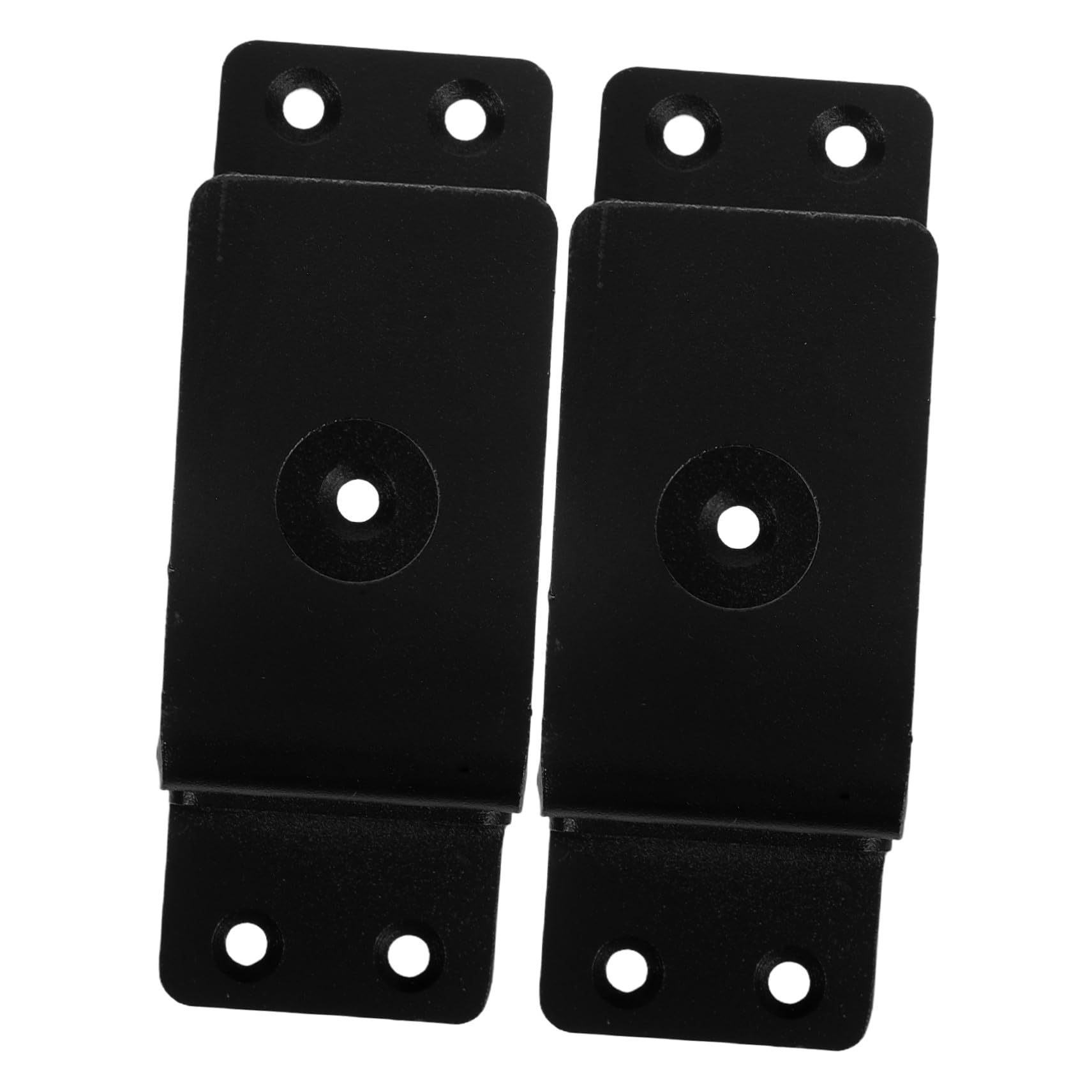 Garneck Soporte de Puerta en Acero al Carbono Barra de Seguridad en Forma de U para Puerta Pesada, Instalación Sencilla Adecuado para Seguridad Hogar