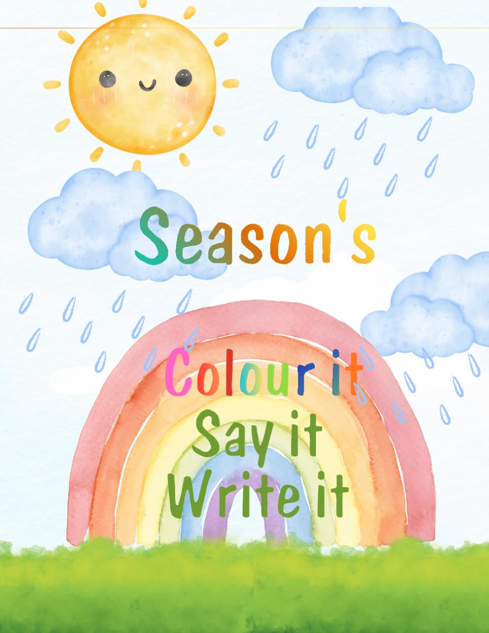 Four Seasons Colouring Book