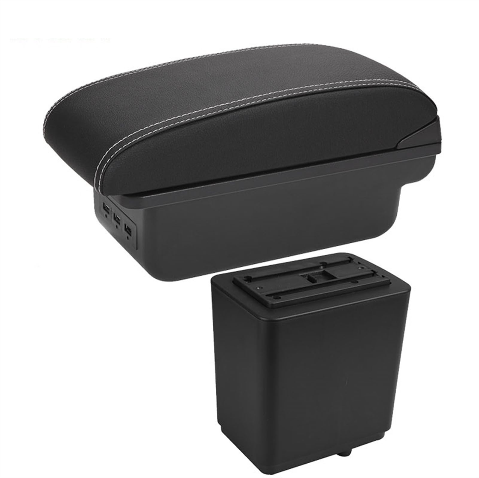 Hjkdsz Type F For Peugeot For Partner For Tepee Storage Console Armrest Boxes Car Interior Center Organizers Accessories(Type F)