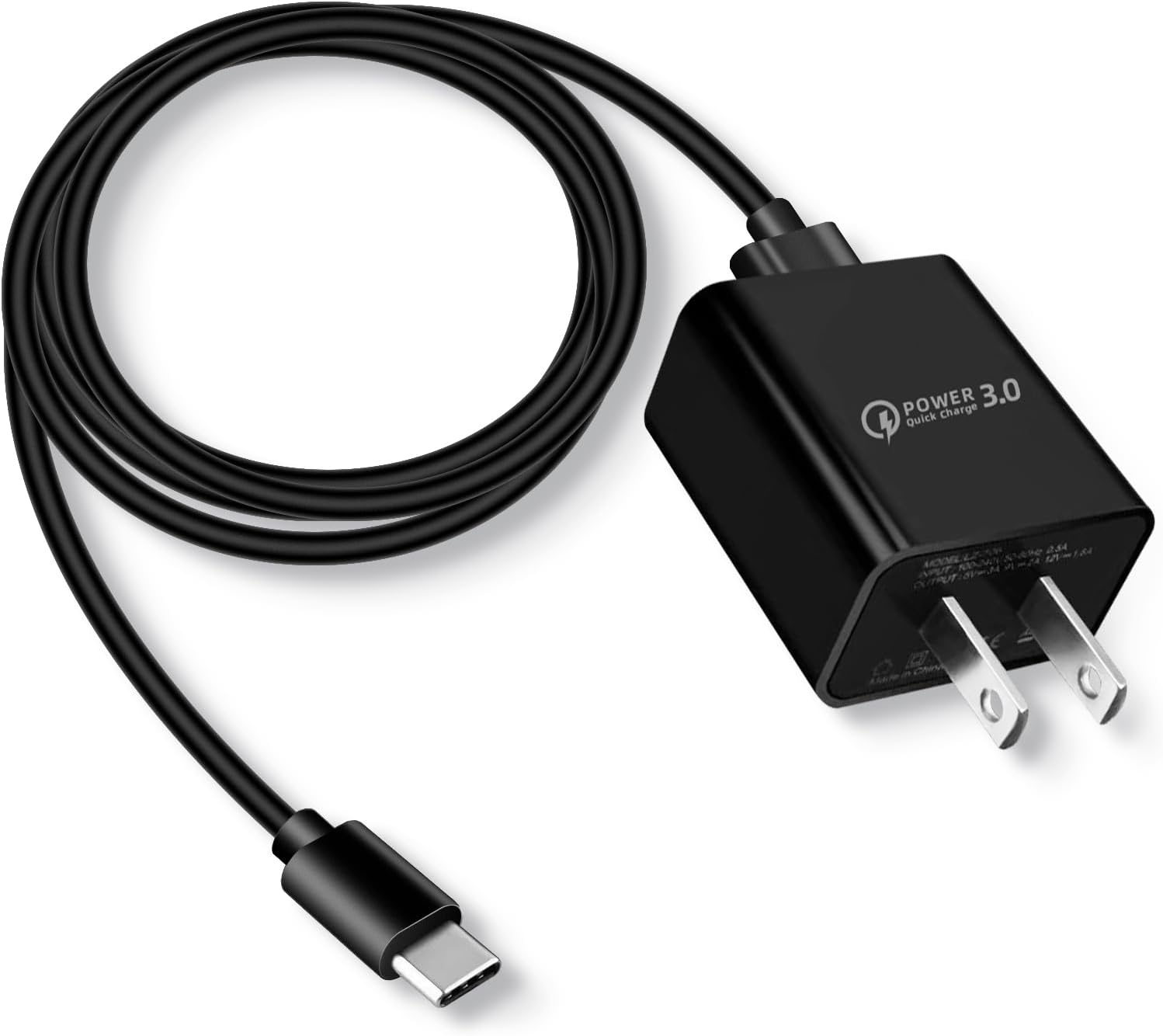 10ft USB C 18W QC3.0 Fast Quick Charger for Kindle Fire