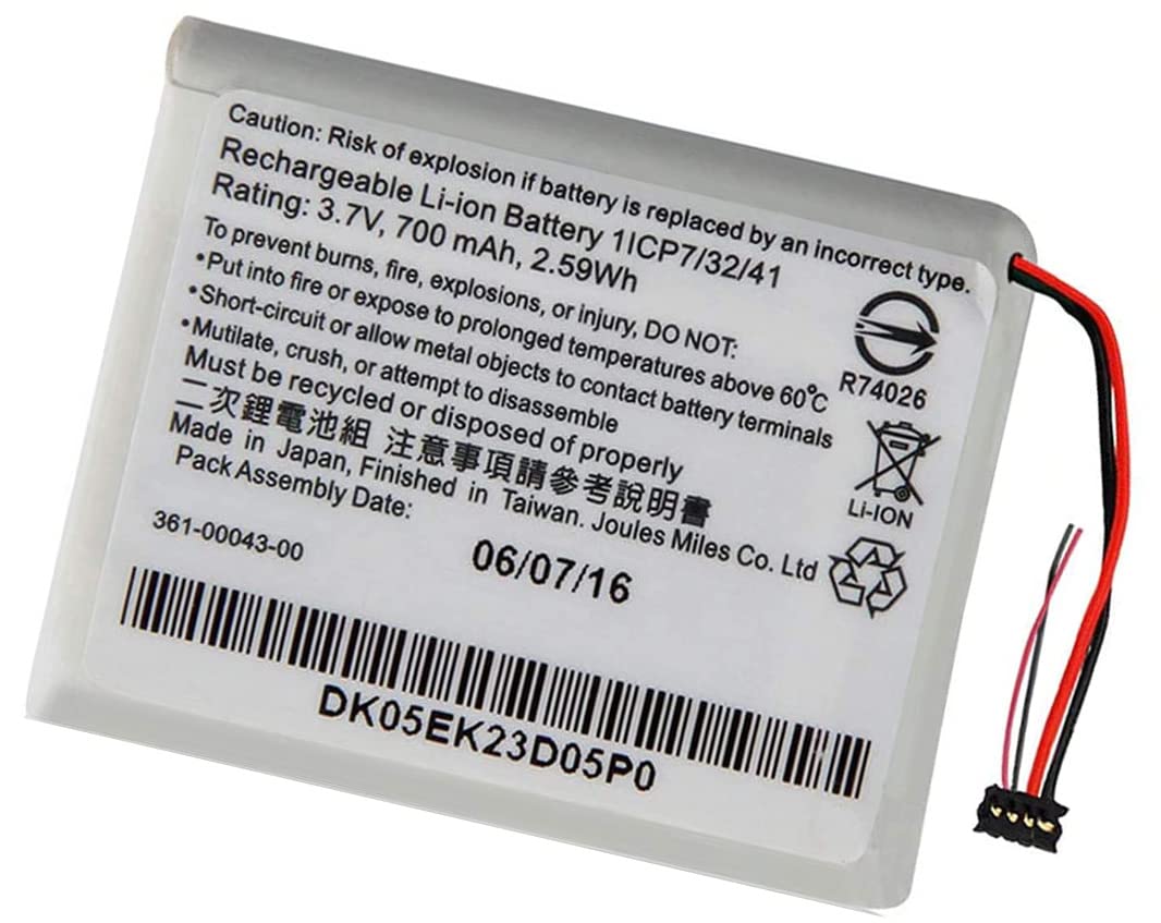 Amazon | 互換 Garmin 361-00043-00 700mAh/2.59Wh 互換用の