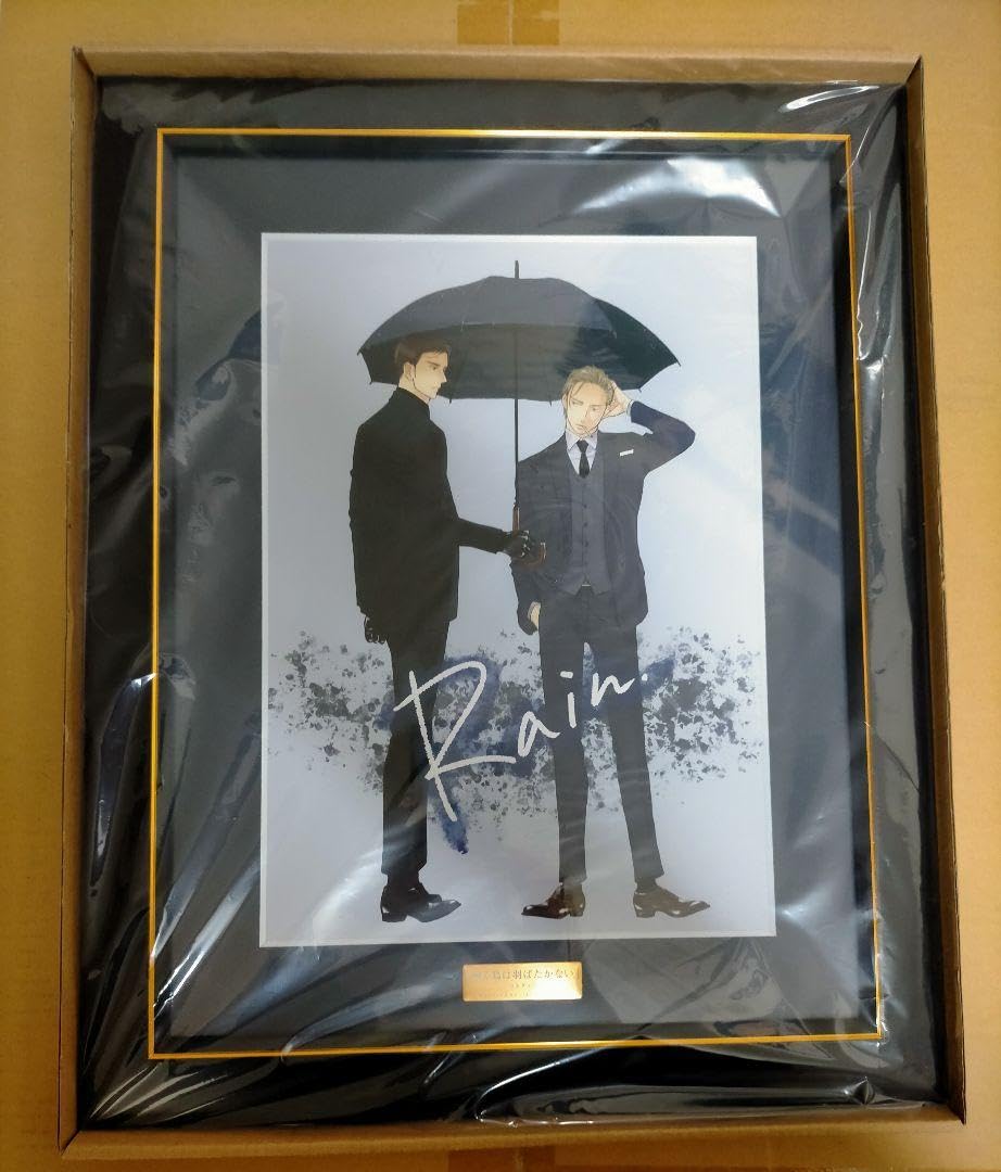 囀る鳥は羽ばたかない 高精細複製原画 額装 マンガ展 コラボカフェ