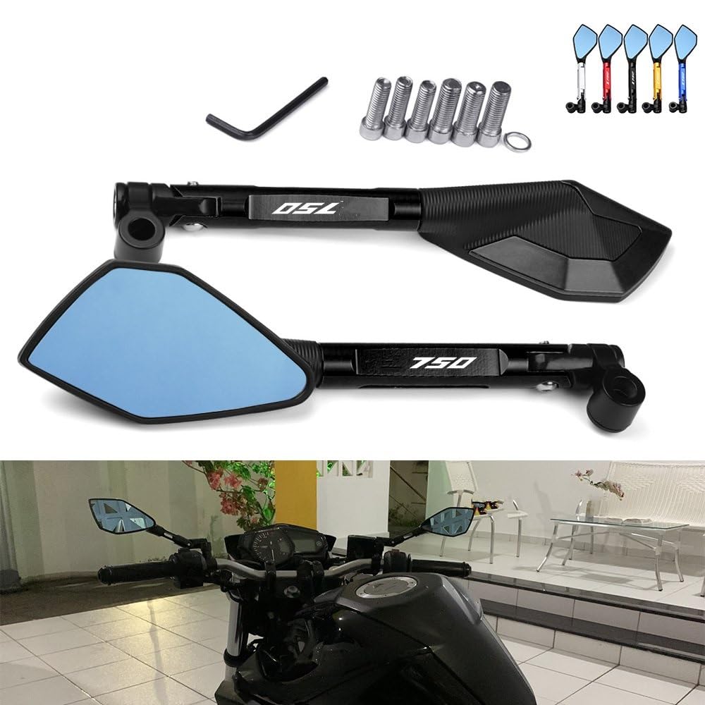 Lenti Specchietti Convesse Per Moto Honda Forza 350 / 750 / 300 NSS, Kit Di Ricambio Per Ampliare Campo Visivo E Ridurre Punti Ciechi