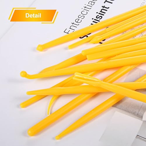 Miniatura 3 de 14 herramientas de arcilla de plástico para niños, juego de herramientas de arcilla polimérica de doble extremo, herramientas de escultura de