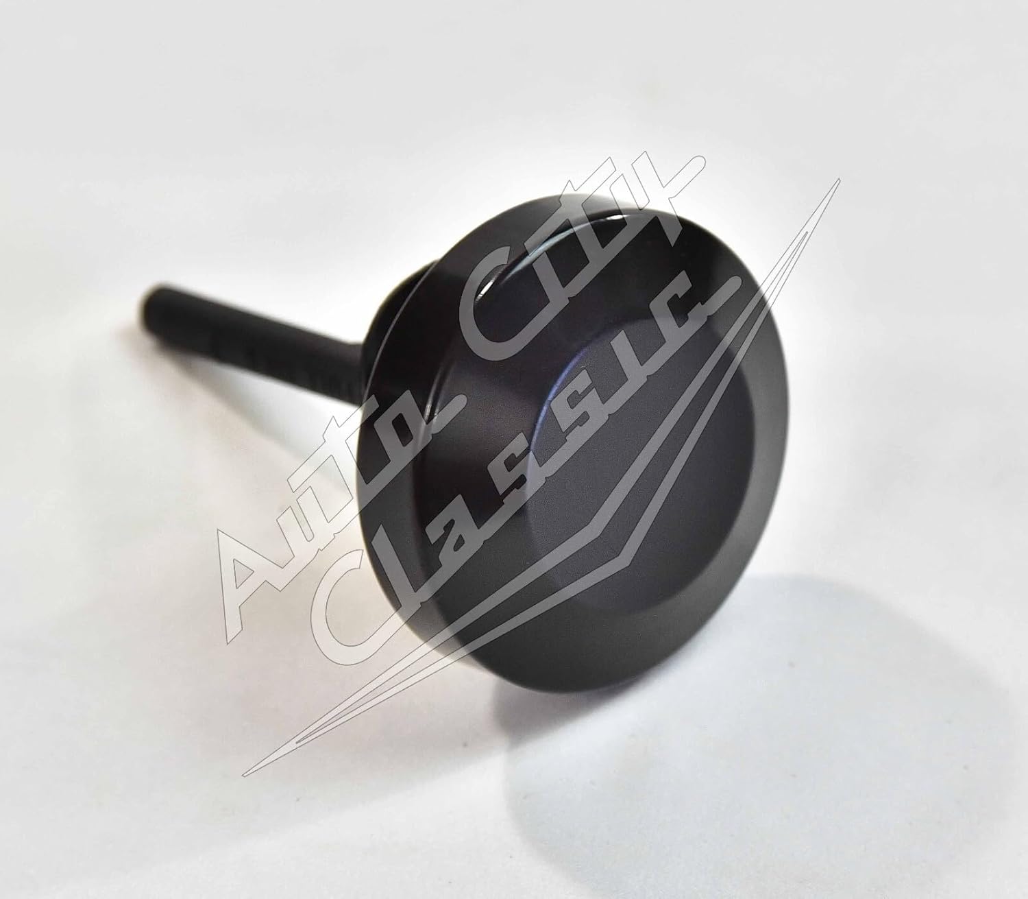 Power Steering pump Cap Dip Stick compatible with fits 1962-1999 Saginaw SBC BBC black billet