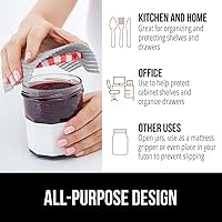 Vista 5 de GORILLA GRIP powerGRIP - Forro para Cajones y Estantes de Armario, Agarre Grueso y Fuerte, Forros no Adhesivos Protegen Gabinetes de Cocina