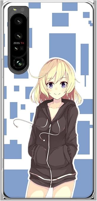 Amazon Co Jp スマホケース カバー 女の子 青 ソフトケース 対応機種 Xperia 1 Iv So 51c Sog06 Xperia 1 Iv 家電 カメラ