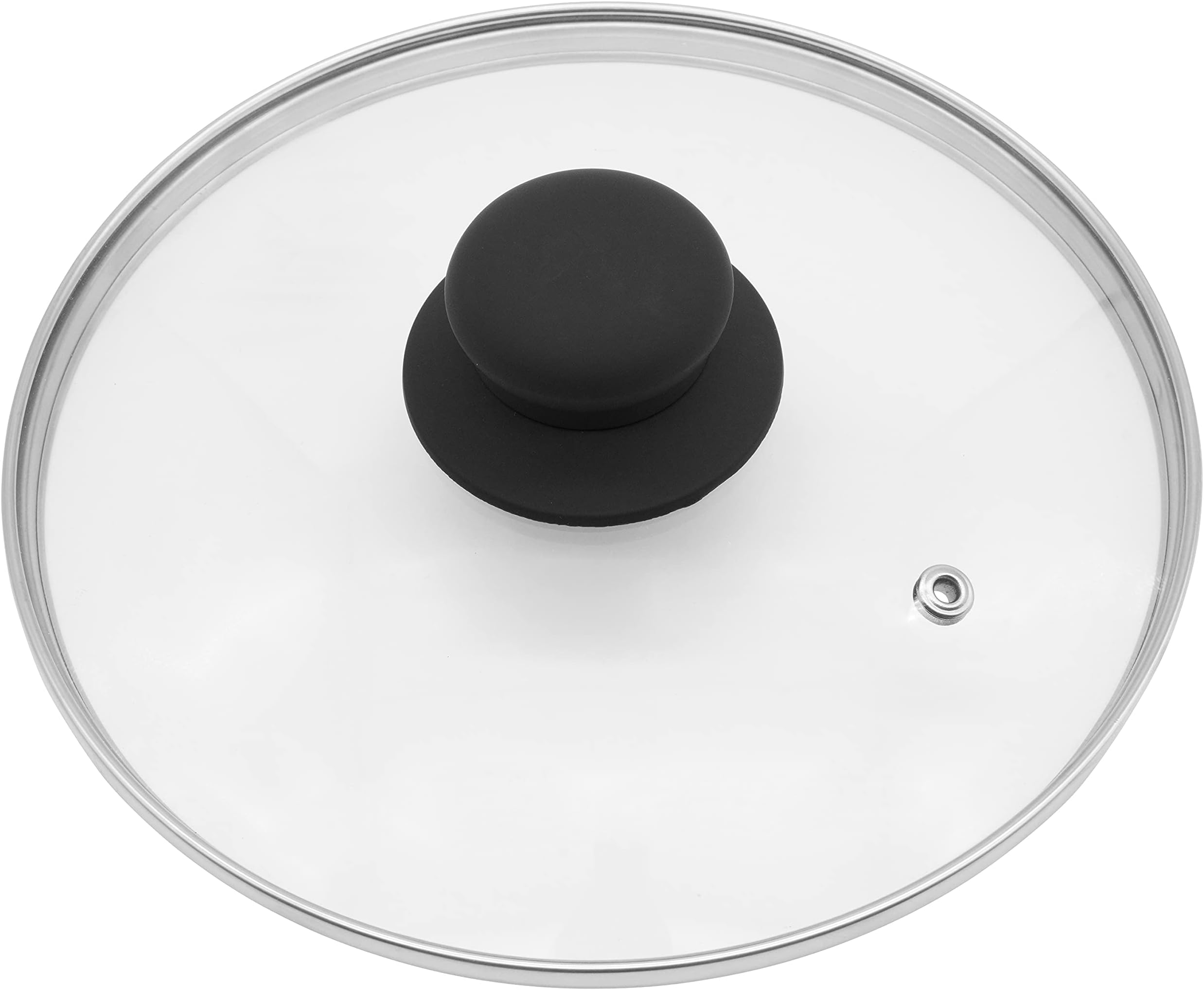 YSAMAX Transparent Glass Lid Cover, Cover For Kitchen, Glass Saucepan