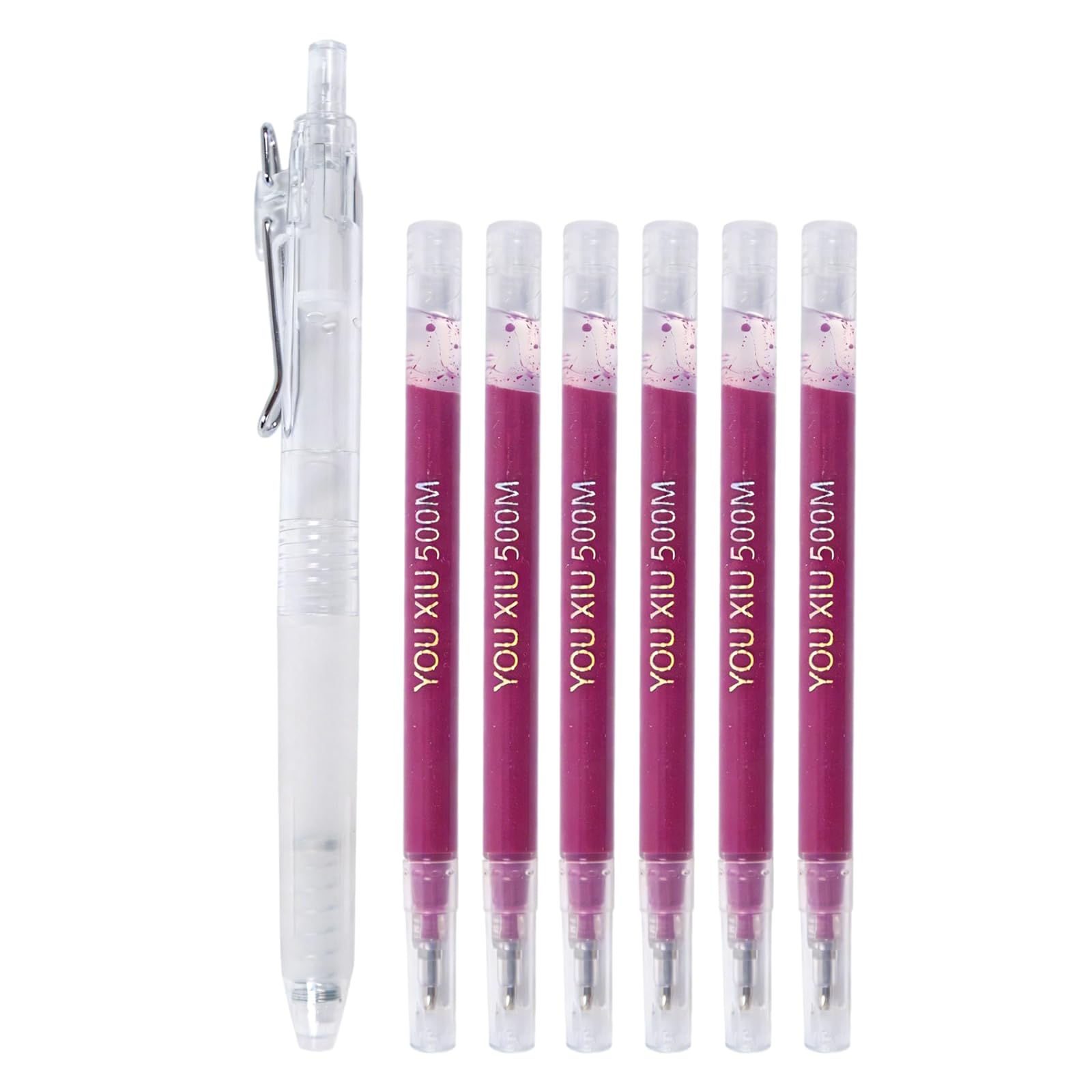 Msioytog Professional Fabric Pencil with Thermals for Temporary Sewing and Craft Projects Temporary Fabric Marker