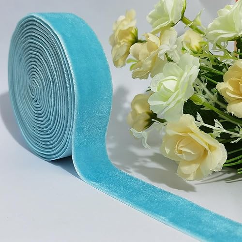 Miniatura 54 de Cinta de terciopelo para decoración, manualidades, bricolaje y caja de regalo, para bodas, Navidad y el Día de San Valentín