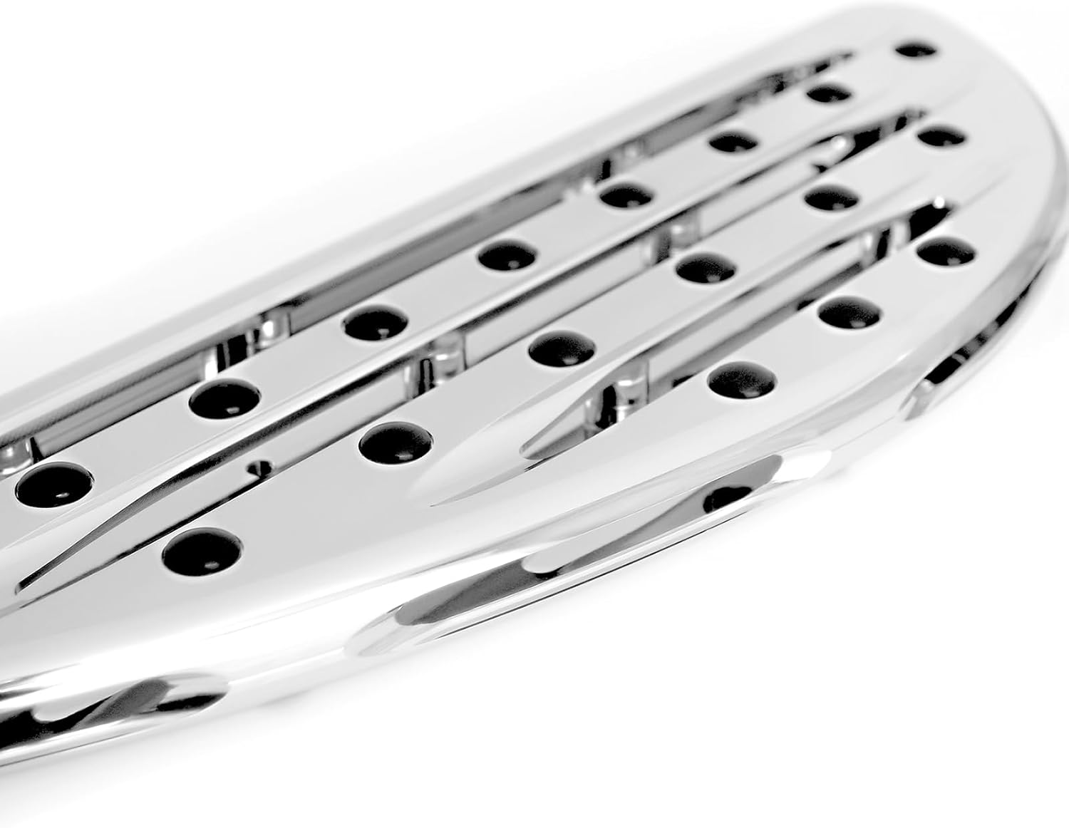 Motorcycle Front Foot Boards For Harley Touring Black Cnc Cut Driver Stretched Floorboards For Harley Flh Flst Fld Parts