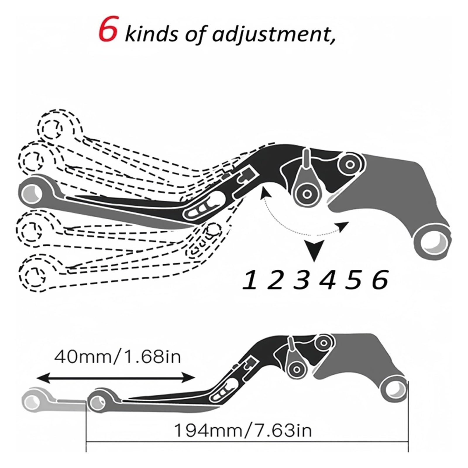 Per Aprilia SR GT 125 GT125 2021-2023 Accessori per Moto CNC Leve Freno Frizione Pieghevoli Ed Estensibili Maniglia Regolabile