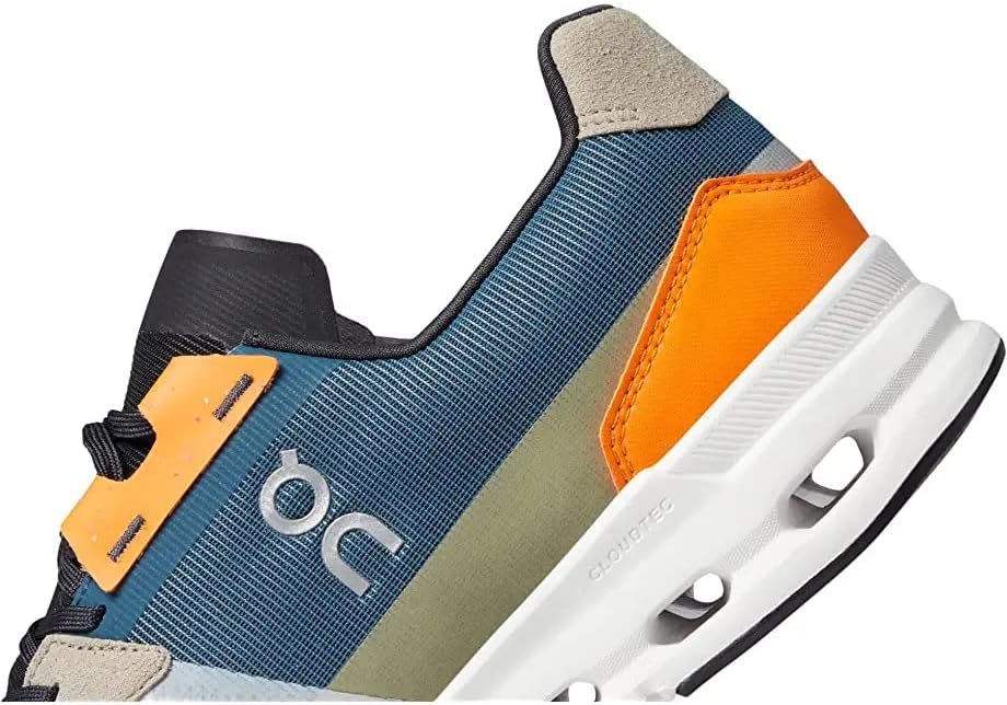 On Men's Cloudrift Sneakers, Ivory/Storm, Blue, 12 Medium US | Image 4