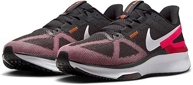 NIKE(ナイキ) エア ズーム ストラクチャー 25 Air Zoom Structure 25 ブラック/ユニバーシティレッド/ハイパークリムゾン/ホワイト DJ7883-014
