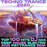 Techno Trance 2020 Top 100 Hits Deep House Electro Acid Psy Trance EDM DJ Mix