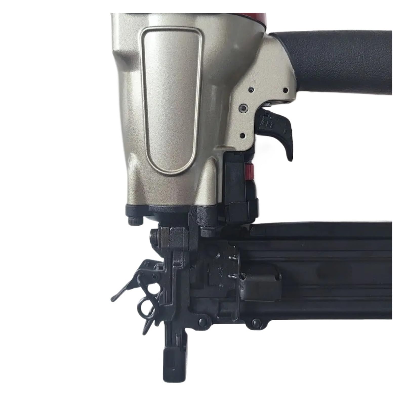 Pistola sparapunti pneumatica senza olio N851 Cucitrice pneumatica calibro 16 da 1 pollice fino a 2 pollici Lunghezza punto pinzatrice Pistola pneumatica for cucitrice Pistola for recinzione