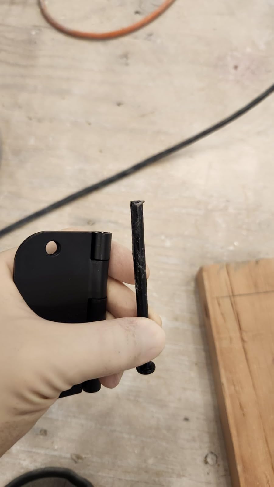 3.5" Door Hinges, 5/8" Radius photo review