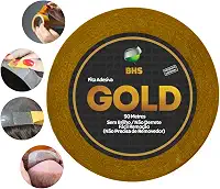 Fita Protese 50m Gold origin 2,0cm Amarela Não Derrete