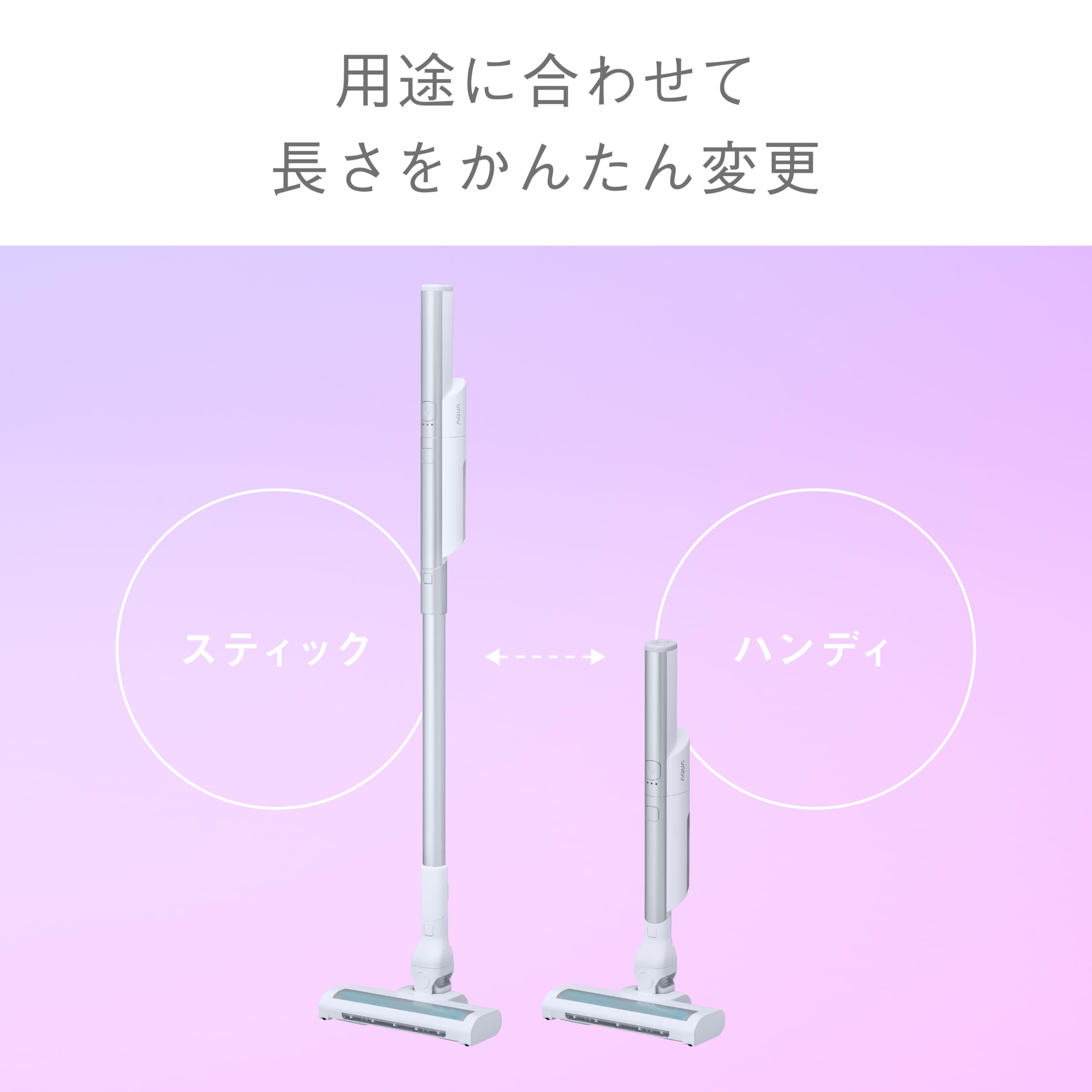 Amazon | AQUA コードレス スティック 掃除機 一人暮らし用 そうじき