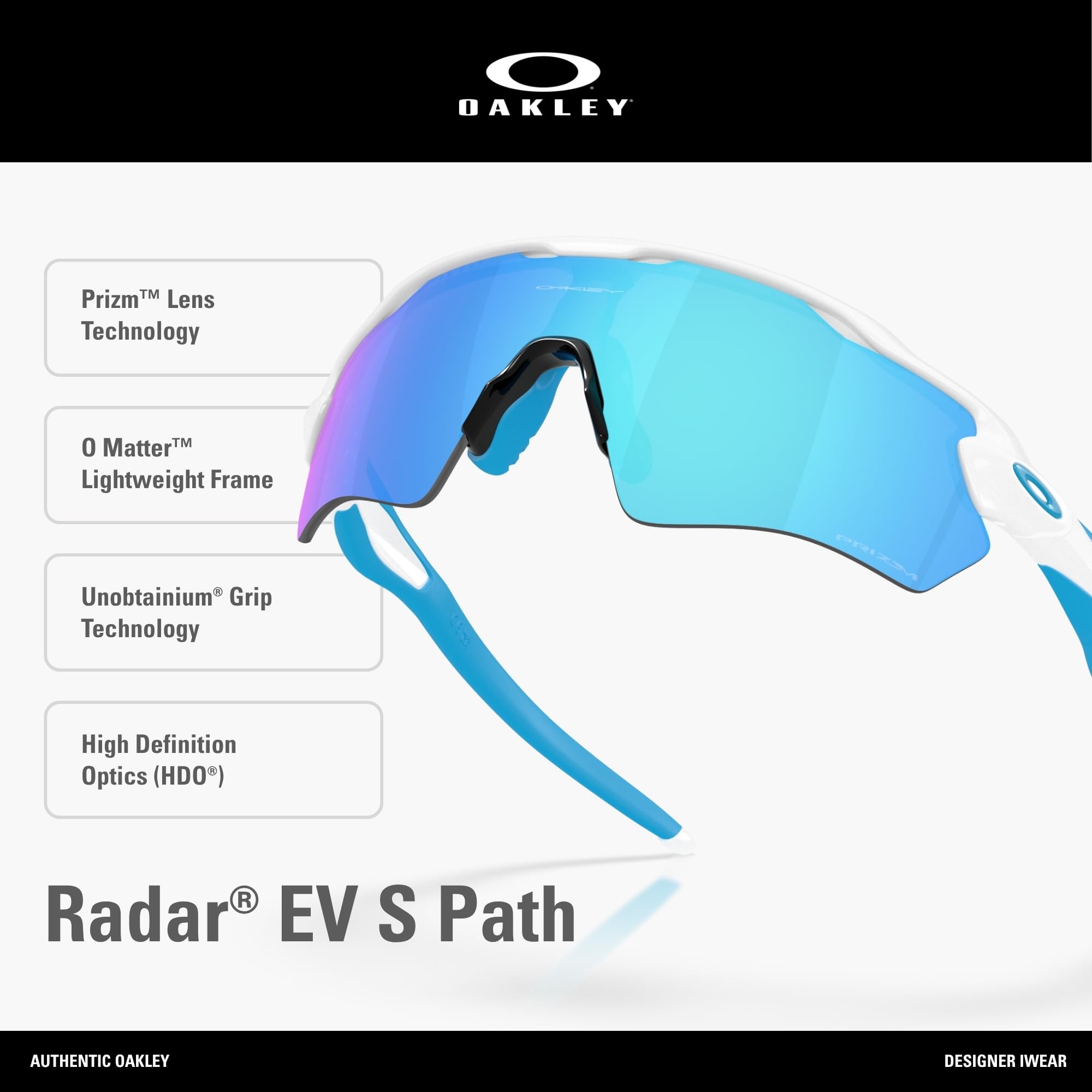 Oakley Prostokątne okulary przeciwsłoneczne dla mężczyzn i kobiet