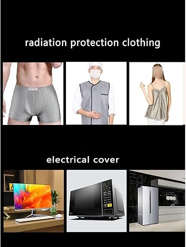 Miniatura 6 de Paño de protección contra ondas electromagnéticas de fibra de plata, tela de protección contra la radiación para el hogar, cortina para el hogar,