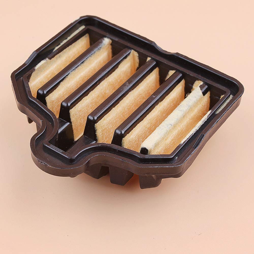 Tiempo Beixi 10pcs / Lot cupo de Filtro Plisado de Aire for Husqvarna Poulan Pro 575296301 PP5020AV Stens 605-390 recambios de la Motosierra