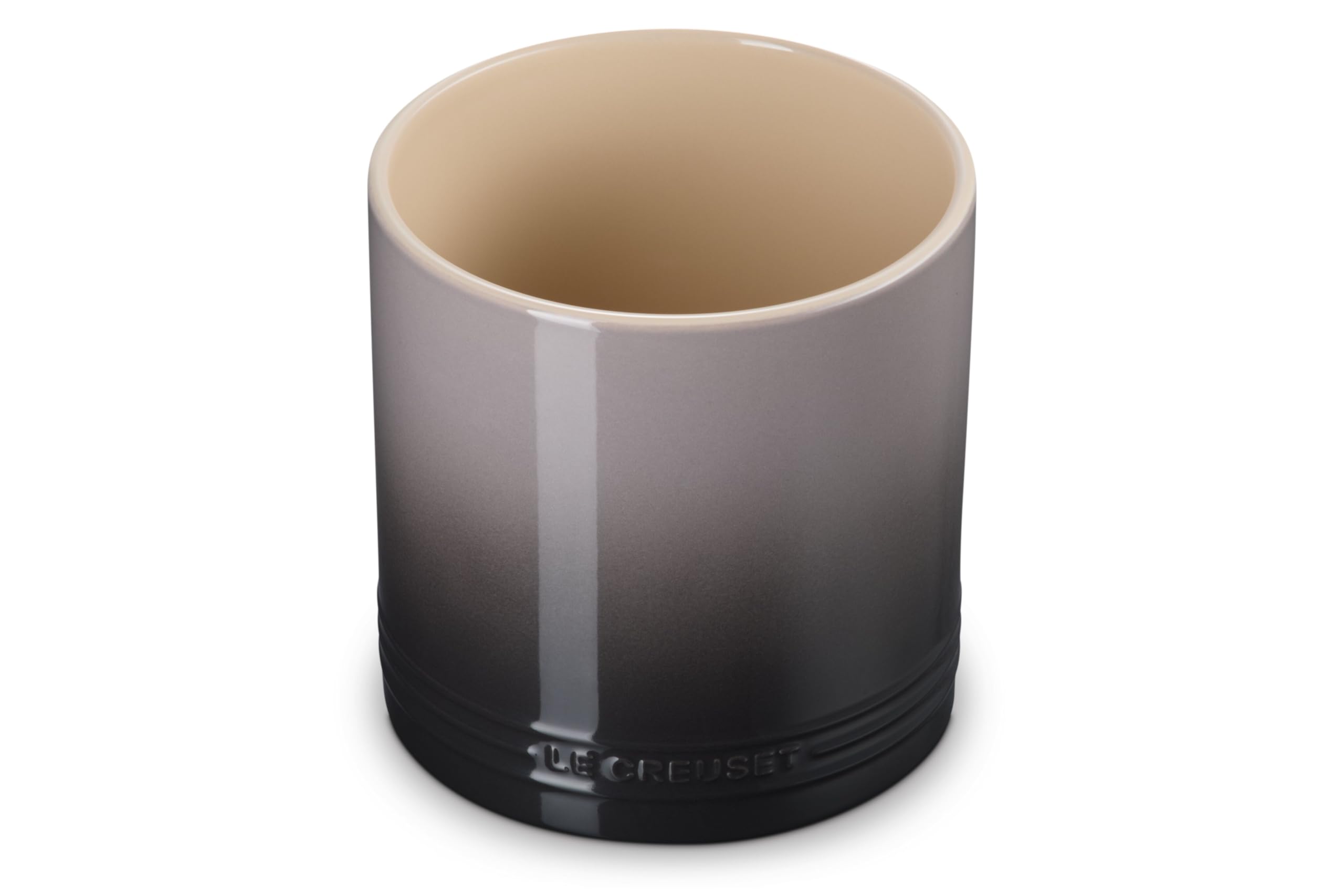 Le Creuset Stoneware Signature Utensil Crock, 2.7 qt., Oyster