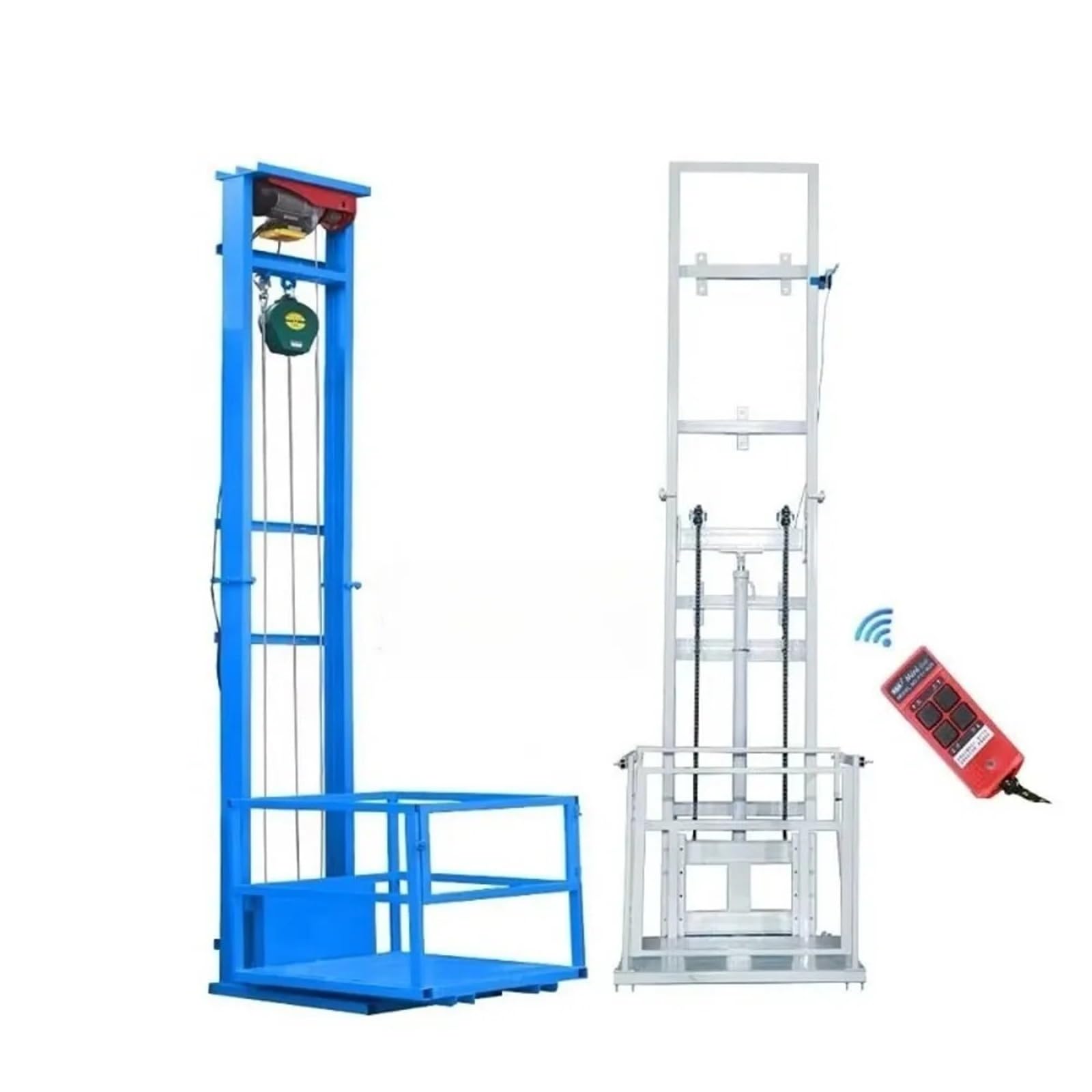 Elektrische Hydraulische Hebebühne 80x100cm, 5m Reichweite, effiziente Materialhandhabung für Lager und Baustelle