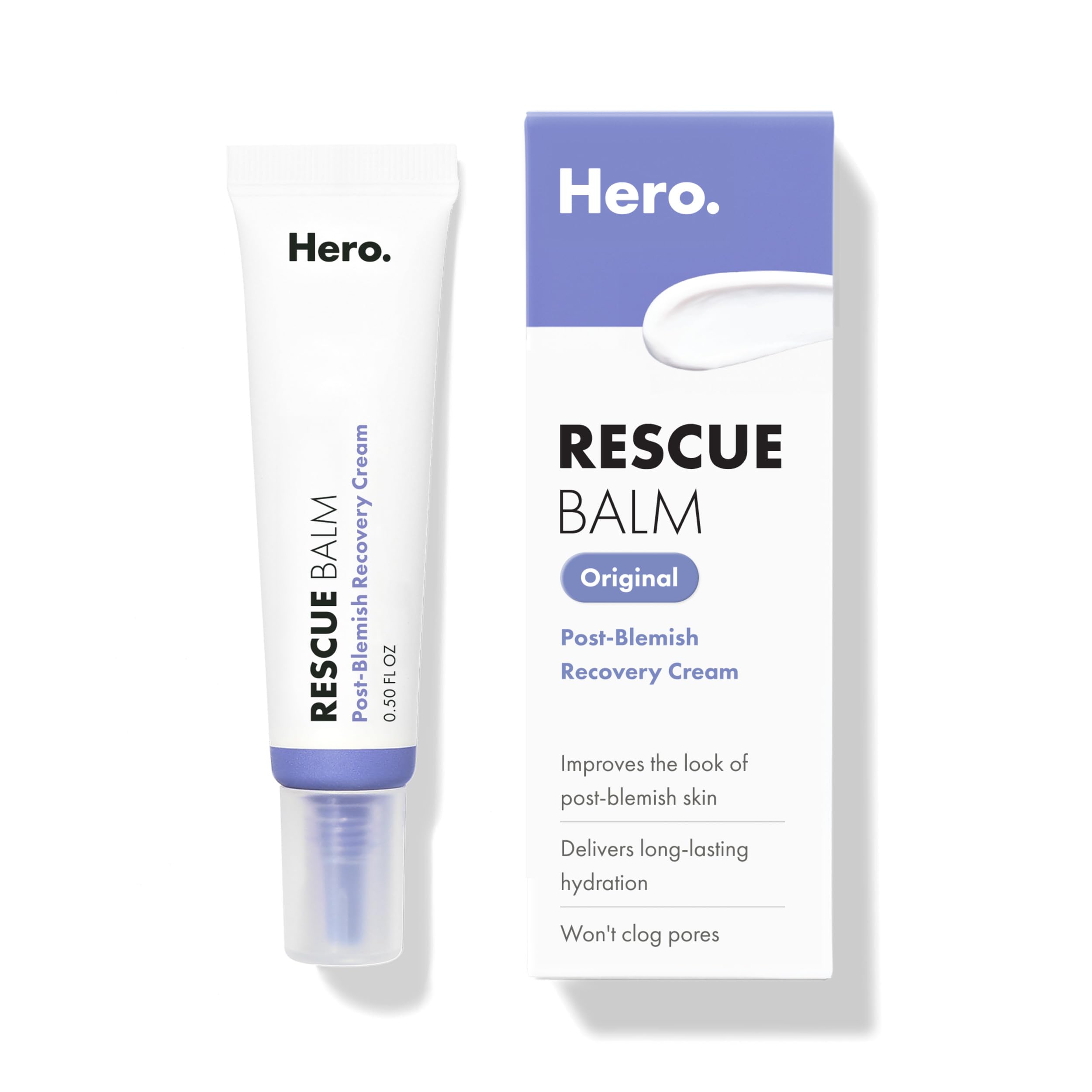 Hero Cosmetics Rescue Balm Post-Blemish Recovery Cream