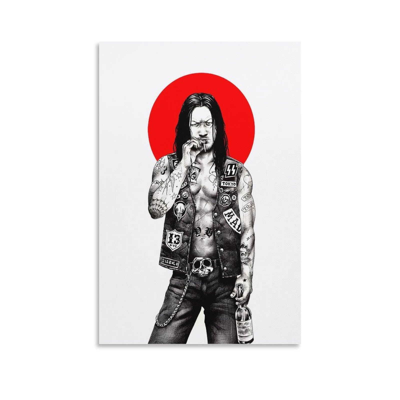 Amazon.co.jp: 大友昇平 ポスター (1) キャンバス 壁アートホーム バス