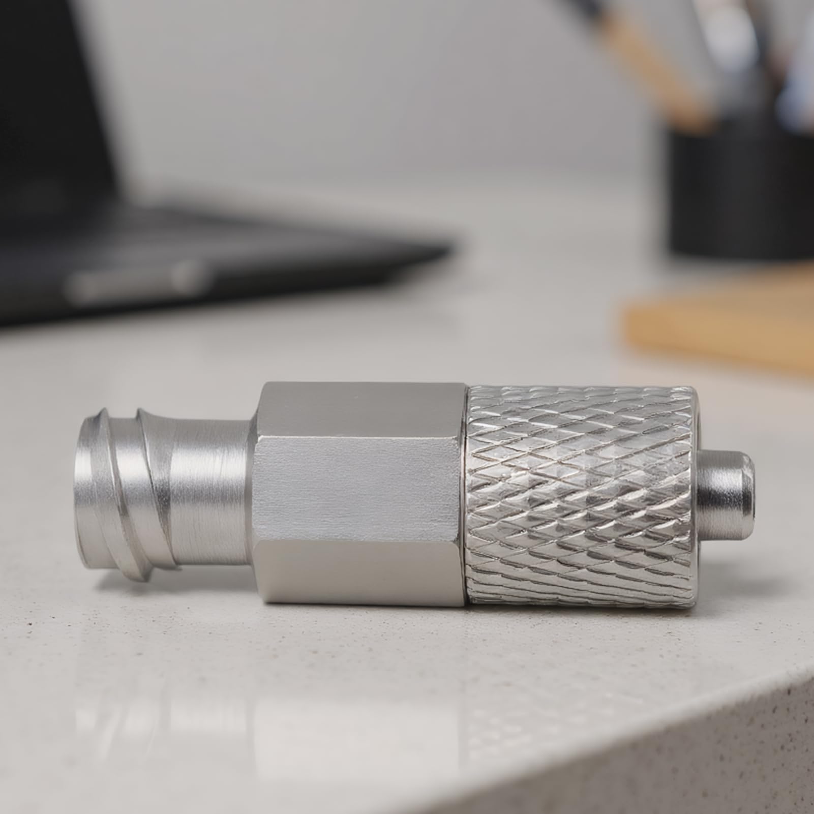 Luer Lock Adapter – Adattatore Luer per casa officina, estensori filettati di precisione, connessione in metallo per lubrificazione industriale, casa automobilistica, laboratorio agricolo