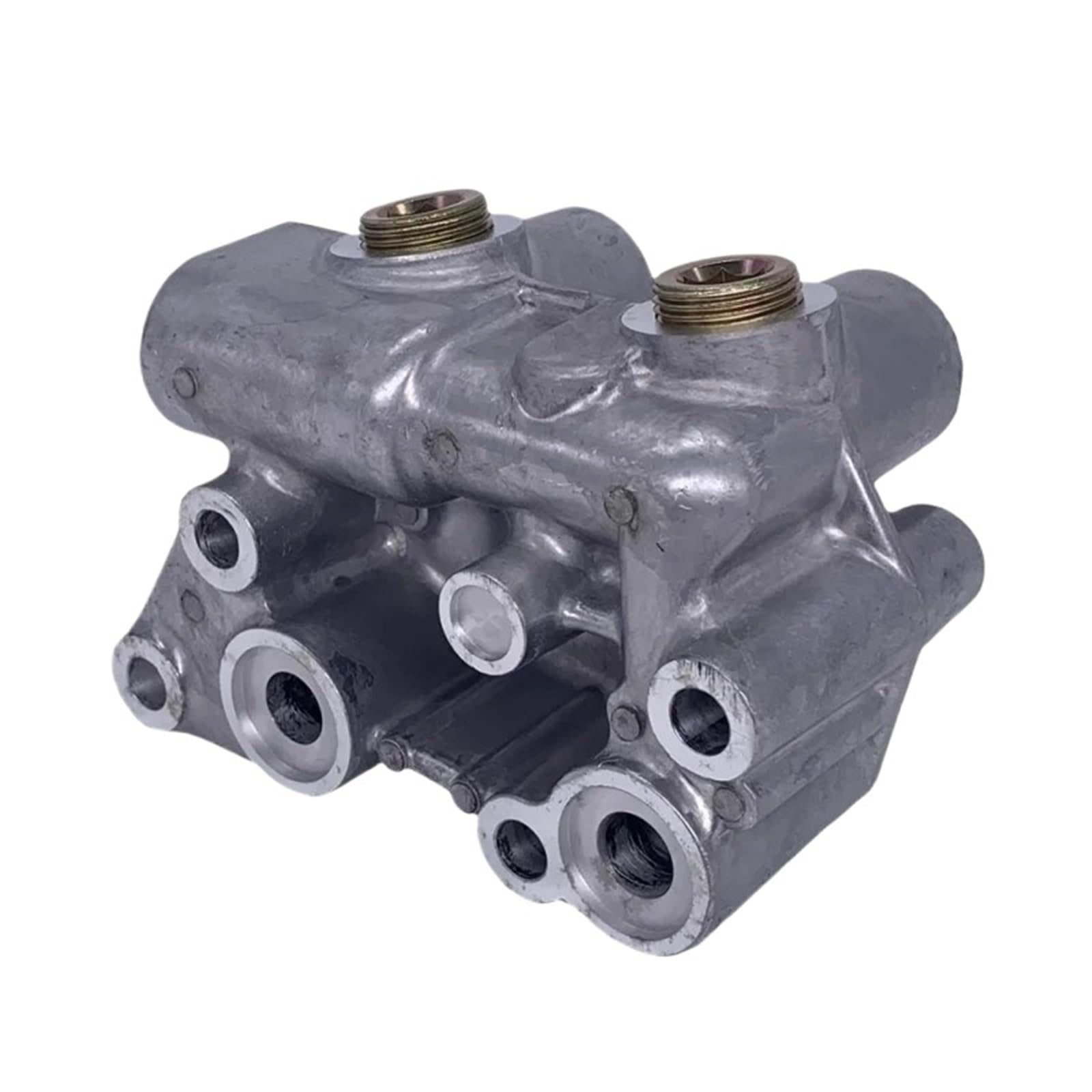 Excavator Oil Filter Base for ZAX200 240 330-3 200A5 4HK1 Connecting(Black)