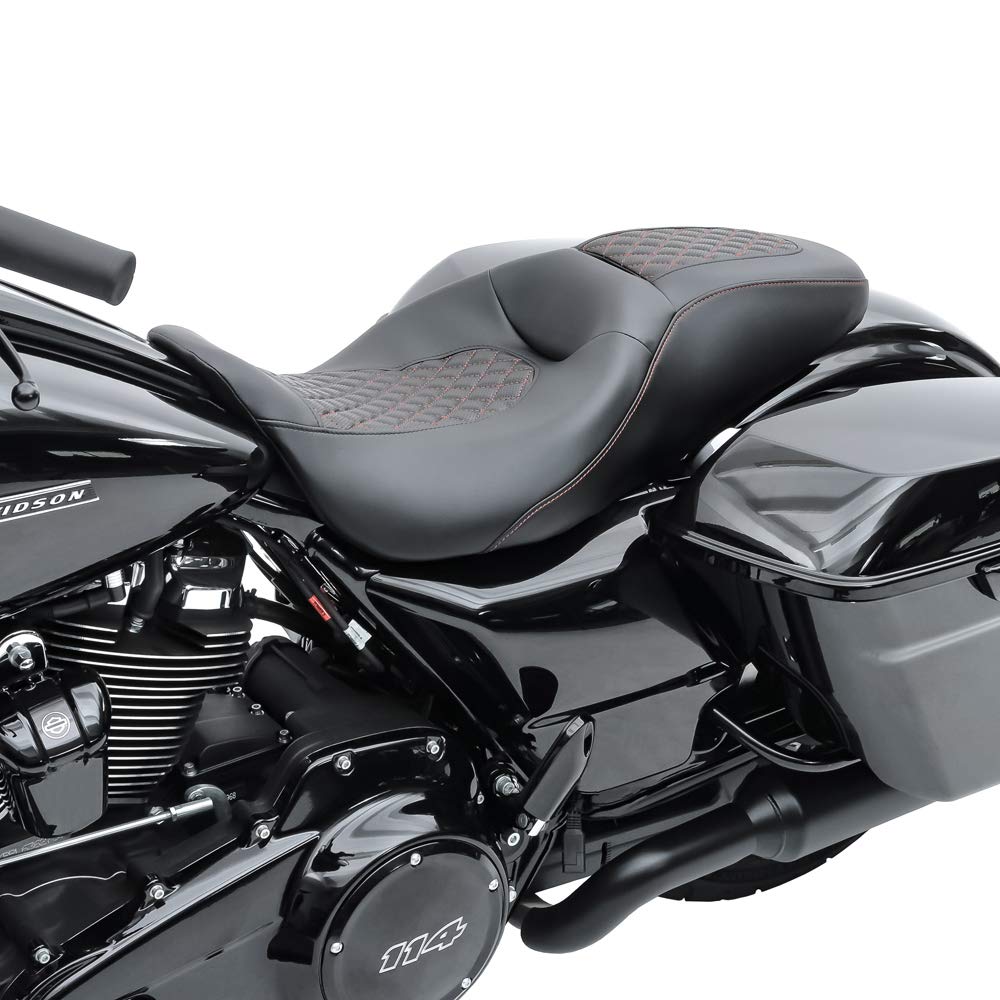 Selle Confort pour Harley Davidson Electra Glide Ultra Limited 09-20 RH5 Noir