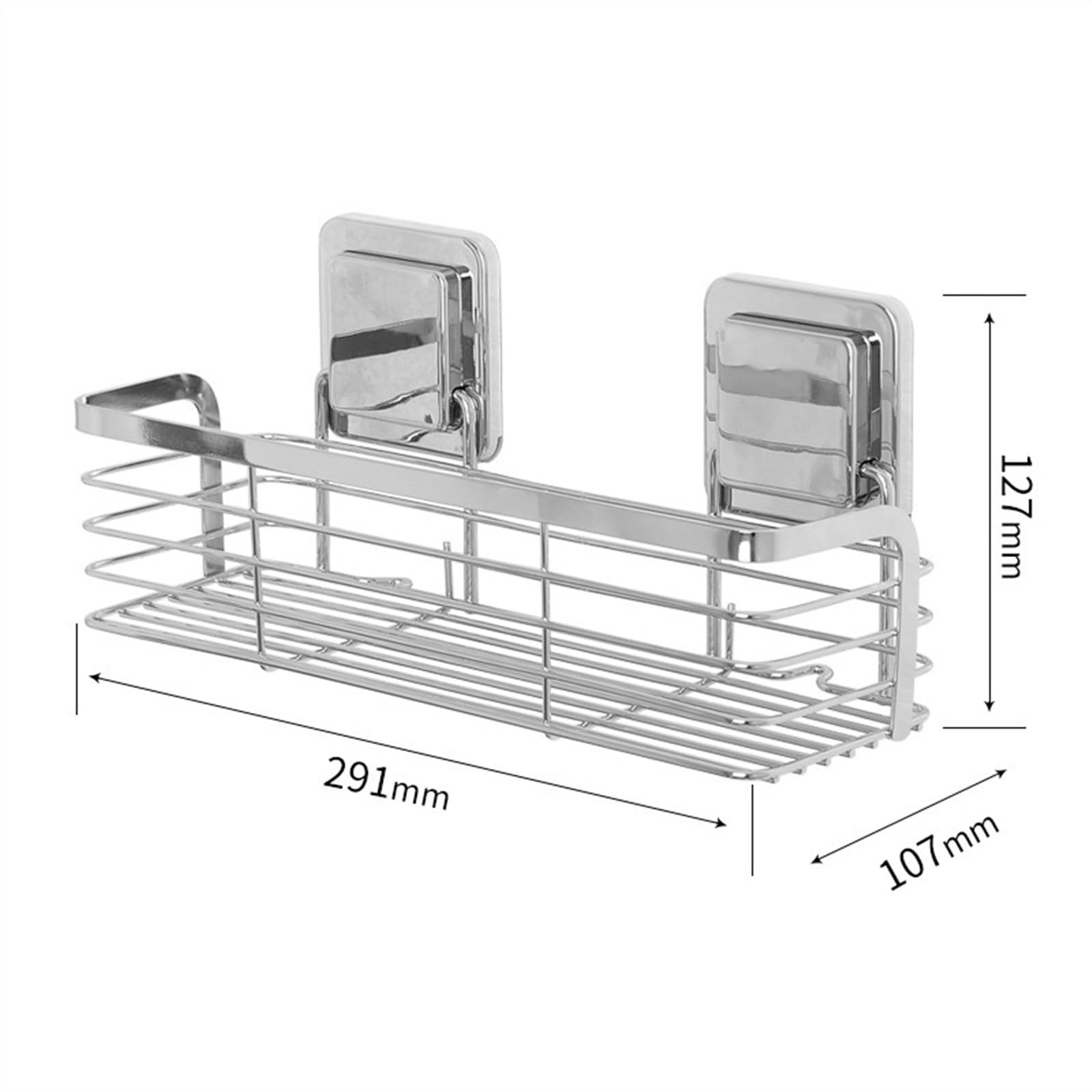 Estante de ducha sin taladros, estantes de secado rápido de acero inoxidable para baños y caravanas, organizador de baño que ahorra espacio para un fácil acceso y soluciones de almacenamiento