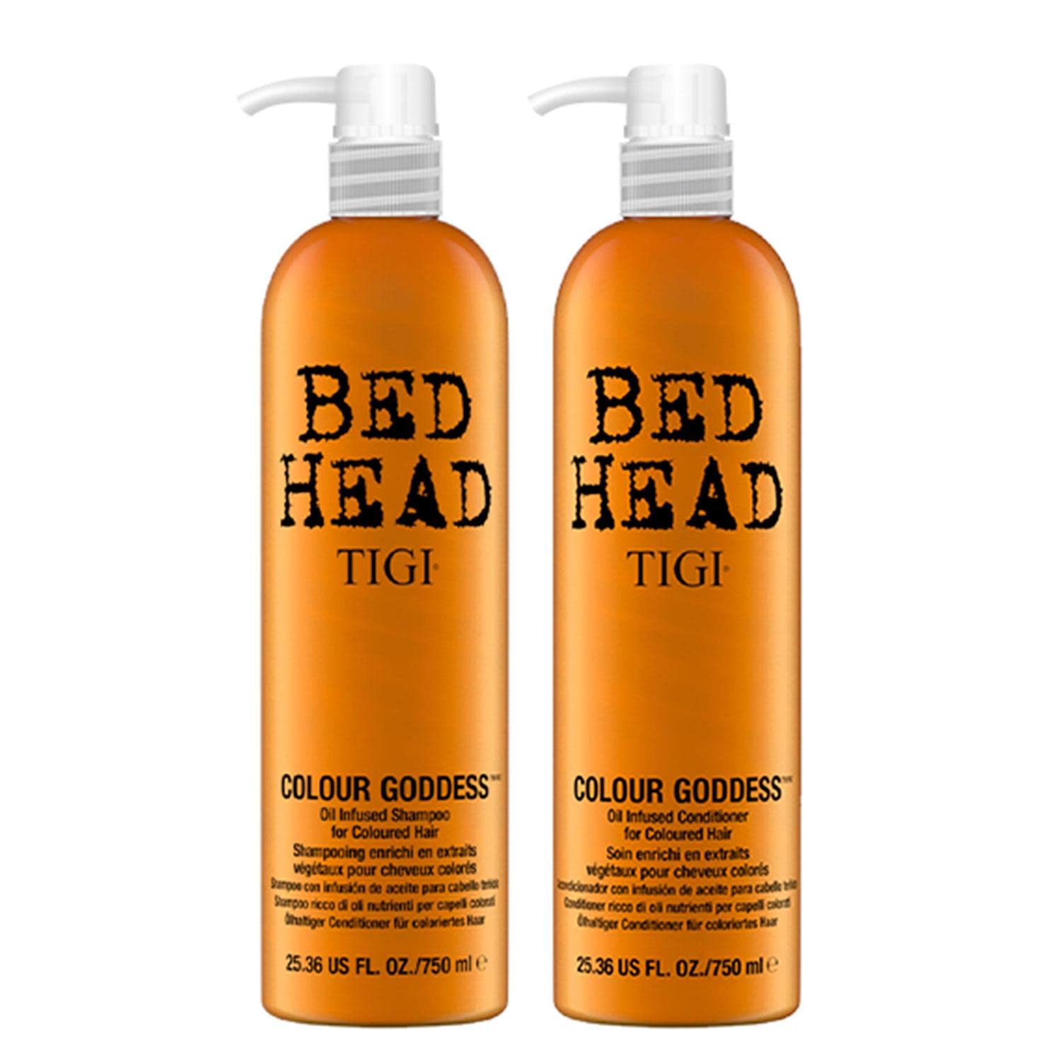 TIGI Bed Head Colour Goddess For Unisex 2 Pc 25.36 oz Shampoo, 25.36 oz Conditioner