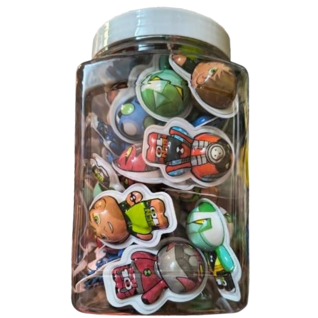 3D Bursting Eyeball Jelly Candy | Halloween Mix Shaped Gummy Balls | Cartoon Candies - 60 Count