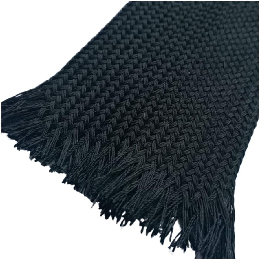 1pcs 2M Soft Cotton Nylon Braided Wire Cable Sleeve, For Automobiles High Density Protection 2/4/6/8/10/12/14/16/18mm -Expandable Braided Cable Sleeve(18MM)