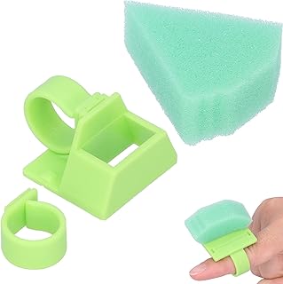 Endo Ruler, Sponge Finger Rings Endo File Clean Finger Standard Ruler Tools, Endo Measuring Instrument Ruler