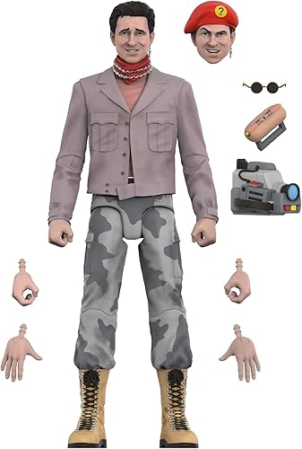 Super7 ULTIMATES! Mighty Morphin Power Rangers Skull - Figura de acción de los Power Rangers de 7 pulgadas con accesorios, coleccionables de