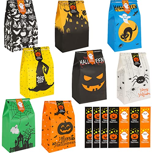 ハロウィン入れ物 Amazon | JANLOFO ハロウィン 袋 32枚セット ラッピング 袋 お