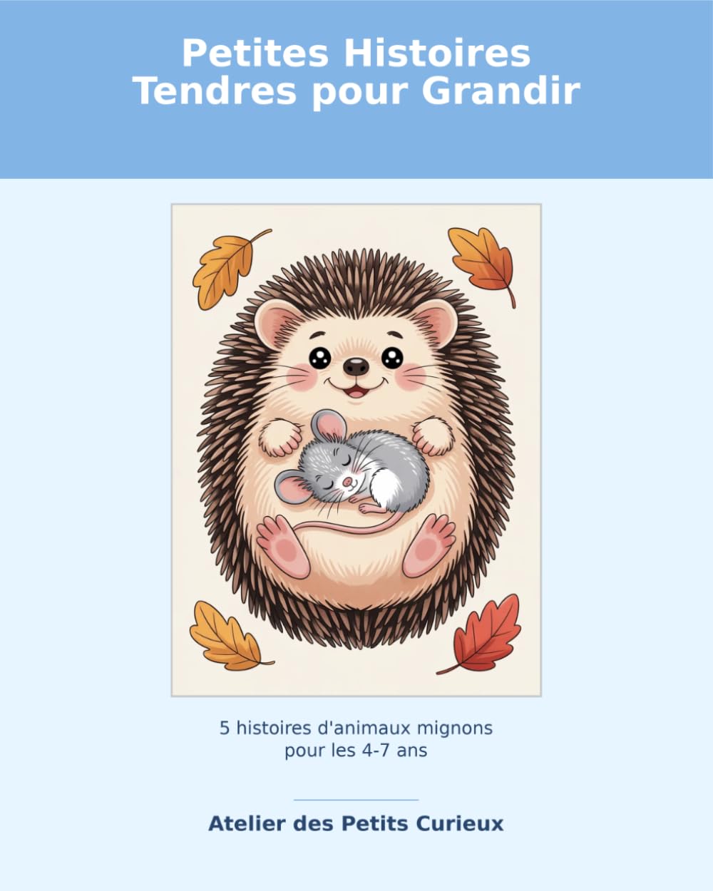 Petites Histoires Tendres pour Grandir: 5 histoires d'animaux mignons pour les 4-7 ans (Atelier des Petits Curieux)